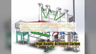 সক্রিয় কার্বন প্ল্যান্ট সরঞ্জাম 30KW জল শীতল