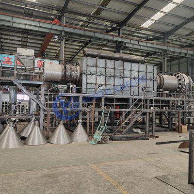 500°C-600°C কার্বনাইজেশন চুল্লি সম্পূর্ণ স্বয়ংক্রিয় কার্বনাইজেশন সরঞ্জাম নারকেল শেল জন্য কাঠ এবং হ্যাজেলনাট শেল